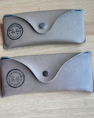 COPPIA CUSTODIE RAYBAN VINTAGE ORIGINALI 