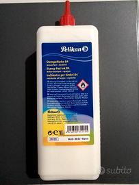 Pelikan -Inchiostro per timbri 1000 ml Bianco/Nero