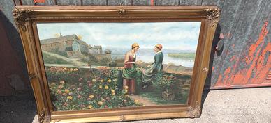 quadro olio su tela 60x90