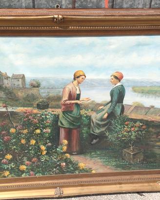quadro olio su tela 60x90