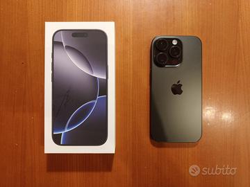 Iphone 16 Pro 128gb Nero come nuovo