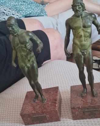 statuette  bronzo 