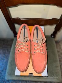 Scarpe da barca Timberland rosso taglia 41 nuovo