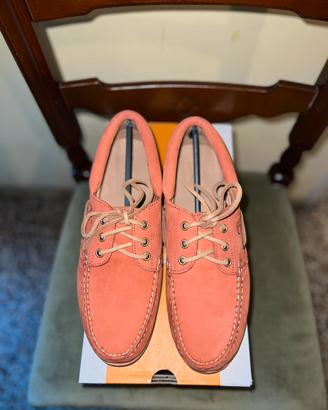 Scarpe da barca Timberland rosso taglia 41 nuovo