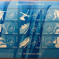ITALIA Giochi olimpici invernali Torino 2006 MNH