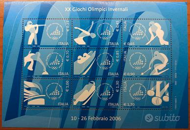 ITALIA Giochi olimpici invernali Torino 2006 MNH