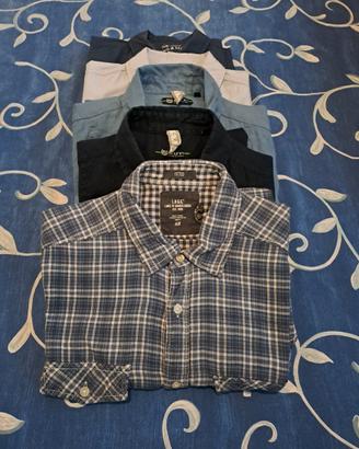 Lotto 5 Camicie Maniche Corte Uomo Casual – H&M L.