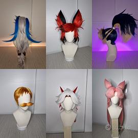parrucche cosplay commissione