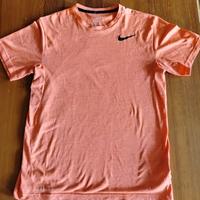 Maglietta Nike Sportiva M Unisex Arancione Chiaro 