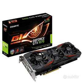 Nvidia GeForce GTX 1070 “Gigabyte” Nera 8GB VRAM