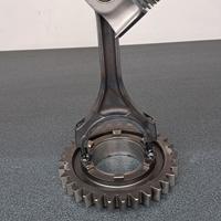 pistone decorativo biella e ingranaggio cambio