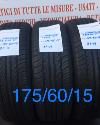 Gomme usate 175/60/15