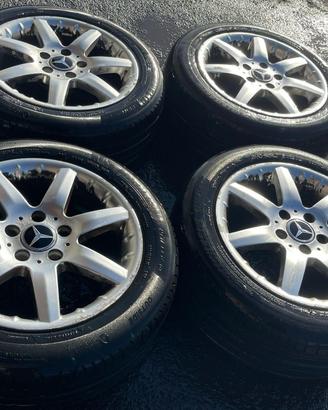 4 CERCHI IN LEGA MERCEDES Classe C Berlina W204 20