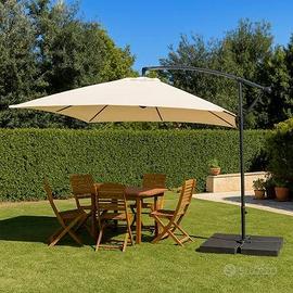 Ombrellone palo laterale giardino