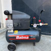 Compressore Balma 24l. 2hp