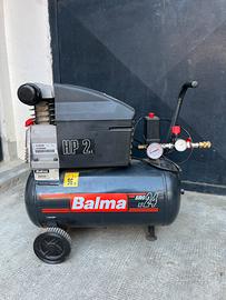 Compressore Balma 24l. 2hp
