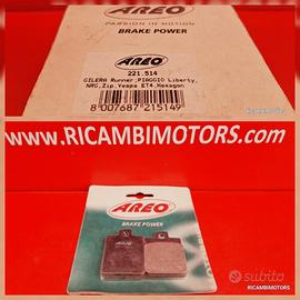 PASTIGLIE FRENO VESPA GILERA RUNNER