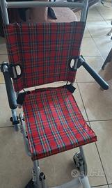 Sedia con rotelle