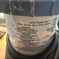 Pompa filtro krystal clear 602