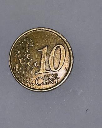 Moneta 10 centesimi rara