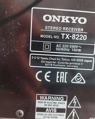 amplificatore onkyo
