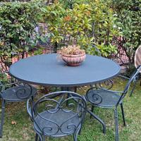 Tavolo Emu da esterno con 4 poltroncine/sedie