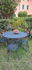 Tavolo Emu da esterno con 4 poltroncine/sedie