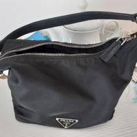 Prada tessuto e pelle originale 
