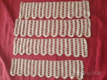 Uncinetto a filet a mano 