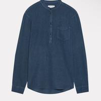 Camicia in Lino blu tg XL L Nuova