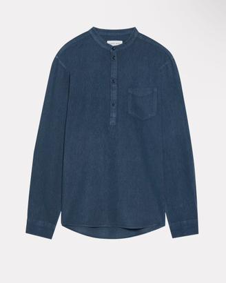 Camicia in Lino blu tg XL L Nuova