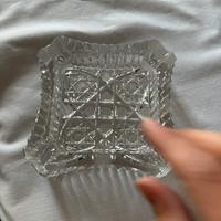 Portaoggetti/ posacenere cristallo