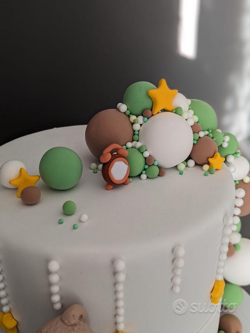 torta scenografica bambino battesimo compleanno - Tutto per i bambini In  vendita a Caltanissetta