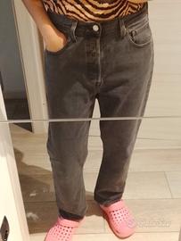 Jeans Levis 501 tgW30L28 grigi/neri 