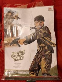 Vestito di carnevale bambino militare