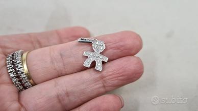 Ciondolo Bimbo Le Bebè in Oro 18 kt e Diamanti