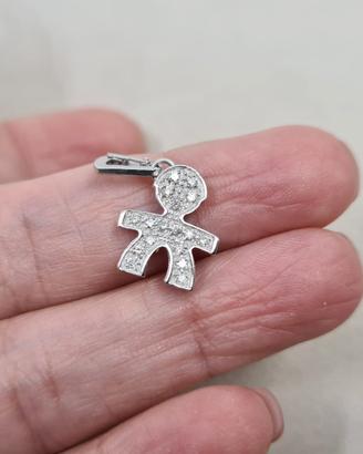 Ciondolo Bimbo Le Bebè in Oro 18 kt e Diamanti