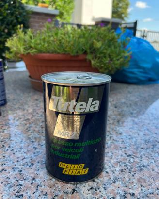 Latta Grasso Tutela MR 2 - Logo Vintage OLIO FIAT