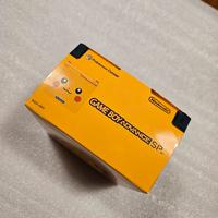 Gameboy advance SP pikachu edition