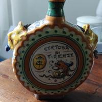 Fiaschetta ceramica Certosa di Firenze