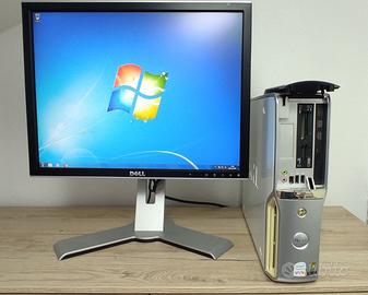 computer Dell XPS 210 con monitor Dell 20 pollici