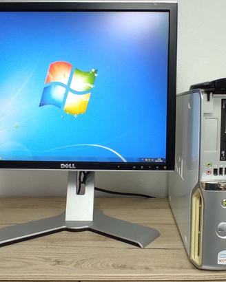 computer Dell XPS 210 con monitor Dell 20 pollici
