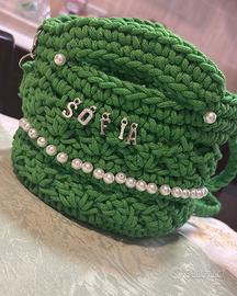 Borsette a uncinetto fatte a mano