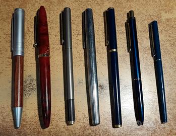 Penne Vintage - 7 Pezzi