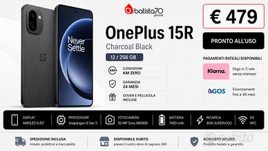 OnePlus 15R Charcoal Black 12/256 GB