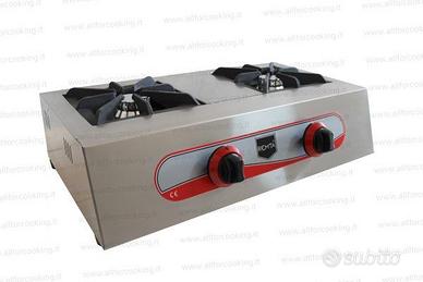 Cucina da banco 2 fuochi a gas