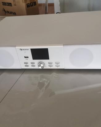 Radio AUNA Stealth FM DAB Bluetooth Smart AirMusic