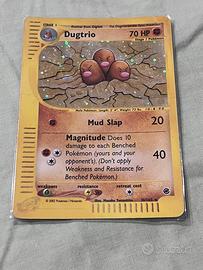 Dugtrio carta pokemon  del set expedition