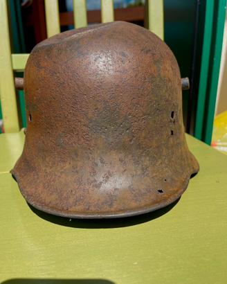 Ww1 elmo elmetto m17 austria stahlhelm scavo sturm