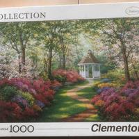 Puzzle 1000 pezzi giardino paradiso Clementoni 48x